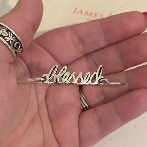 James Avery Jewelry - James Avery Retired “Blessed” Hook-On Bracelet
